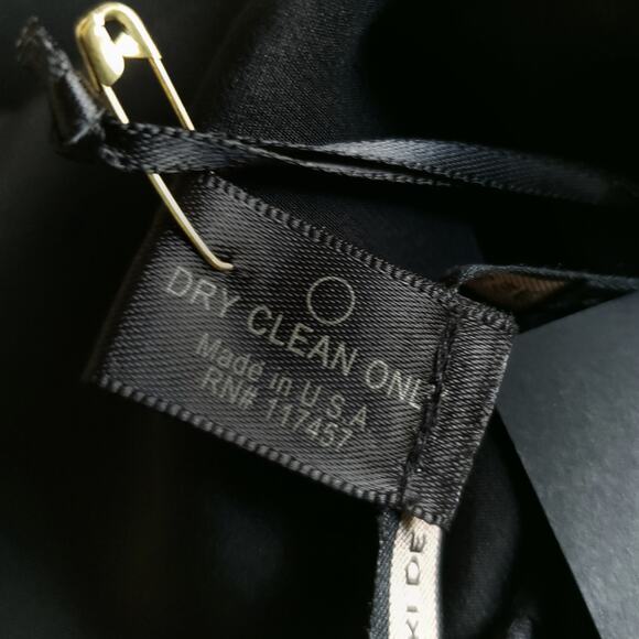 KIKI DE MONTPARNASSE sarong swim cover up resort wear skirt dress black OS NEW - Picture 9 of 11